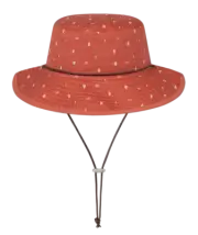 Dozer Boys Bucket Hat - Rust With Symbol Patterns - Cody