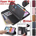 Zipper Purse Wallet Bag Leather Case For Samsung A13 A33 A53 A12 A22 A14 A54 A70
