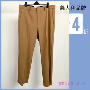 【gemgem_shop】『FINAL SALE』義大利品牌 MSGM 極簡風西服長褲