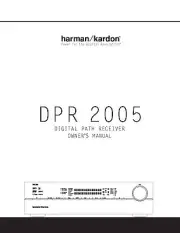 Harman Kardon DPR-2005 Receiver Owners Manual