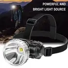 LED Strong Light USB Rechargeable Headlamp Night Fishing Lamp Camping Y4M5