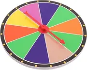 HAWILLOSCH Turntable Teaching DIY Fortune Prize Wheel Game Prize Wheel for Parties Events