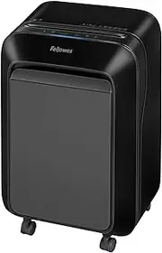 Fellowes LX210 P-4 Micro-Cut Paper Shredder, Jam-Proof Heavy-Duty Paper Shredder for Office, 16 Sheet Capacity, Black