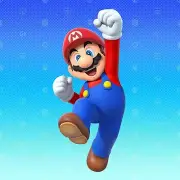 Super Mario Kart Luigi Iron On Transfer For T-Shirt + Light & Dark Fabrics #1