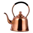 Hot Water Kettle Copper Kettle for Gas Stoves Induction Hob Camping Stovetop