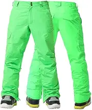 [RICHOLV] Winter Men's Ski Pants Waterproof Windproof Waist Adjustable Snowboard Outdoor Mountain Climbing Warmth Snow Pants