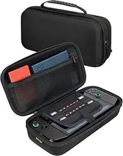 ButterFox Large Carrying Case Bag for Lenovo Legion Go Handheld, Fits Charger, Pocket for Large 65W Battery Pack (Black)