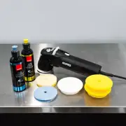 Rupes LHR75E 3" Mini Polisher Kit | DA Polish & Pads Bigfoot Combo 2 12mm Buffer