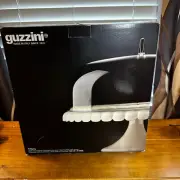 New Guzzini Tiffany Cake Pedestal Stand & Dome Milk White 199400156