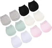 [ESOMAVRIX] 12pcs Transparent Half Socks Breathable Sock Toe Topper Liner Sock No Show Socks Woman Half Socks Half Toe Socks Half Palm Socks Non Socks Non Slip Socks Sole Liner Socks Ice Silk/794