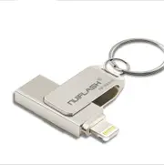 For iPhone X/8/7/7 Plus/6/6s/5 ipad USB Flash Drive Metal Pen drive 128GB Memory Stick micro usb key u disk