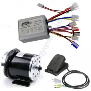 24V 500W Brush Motor Controller Foot Pedal for Electric eBike Scooter ATV Quad