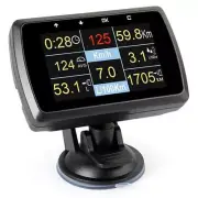 Car HUD OBD OBD2 Gauge Digital Head Up Display Speedometer Fault Code Alarm Temp (for: Daihatsu)