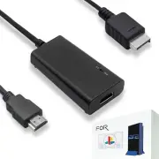 HDMI Cable for PlayStation 2 & PlayStation 1 Console (PS2 & PS1), PS1/PS2 to HDM