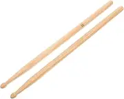 TOPPERFUN 1 Pair 5a Drum Stick Jazz Drum Stick Percussion Stick Percussion Mallet Percussion Instrument Stick Oval Tip Drumstick Bells Sticks Music Drumstick Practical Drum Stick