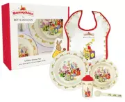 Brand New ROYAL DOULTON Bunnykins Melamine 5 Piece Dinner Set