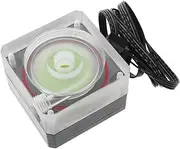 Computer Water Cooling Pump CPU Liquid Cooler Laptop Computer CPU Cooler Lapdesk Water Cooling Kit Lap Tops CPU Water Cooler Mackbook Water Cooling Systems Water Pump Acrylic Black