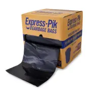 82L Black Extra Heavy Duty LDPE Garbage bin Liners Easy Dispensing (LDBIN82ERH)