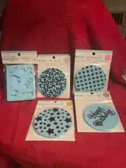 Celebrate It Cookie Debosser, Lot Of 4, 1 Baby Themed Fondant Mold