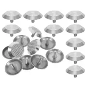 20 Pcs Blind Path Studs Nonslip Sidewalk Tactile Paving Tiles Patio Nail