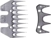 Electric Sheep Shear Blade - High Carbon Steel 9 Tooth Blade Accessories, Accurate Cutting for Sheep Shears Grooming Sheep Goats Horses Large Dog Thick Coats Animals