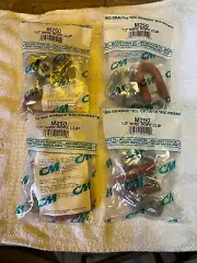 Lot of (4) NEW CM Columbus McKinnon Forged Wire Rope Clips M250 1/2" USA