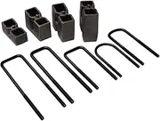 (UTWR) 9/16" Diameter 7" Inner Length x 2.5" Inner Width Square U-Bolt Kit