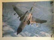 PLAISTOW PICTORIAL #C224 F-4G 'WILD WEASEL' PHANTOM POSTER 25"X35"