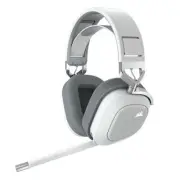 Corsair HS80 RGB Wireless White- Dolby Atoms, 50mm Driver, Ultra comfort, Hyp.WP