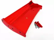 Rovan Baja CNC Aluminum Wing, Spoiler (Red) Fits HPI Baja 5B, King Motor