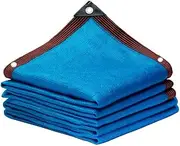 Pool Leaf Net Cover Sun Shade Cloth for Patio Heavy-Duty Inground & Above Ground Rectangle Pools Fine Mesh Swimming Pool Cover Shade Neting with Grommets(B,8x9m/26.2x29.5ft)
