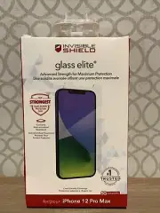 ZAGG-InvisibleShield Glass Elite Plus Protector for Apple iPhone 12 Pro Max