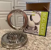 RSVP Endurance 18/10 Stainless Steel Egg Slicer NEW