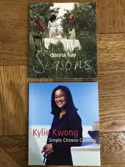 The Mini Cookbook Collection Taste.Com x 2 Cookbooks - Donna Hay-Kylie Kwong NEW
