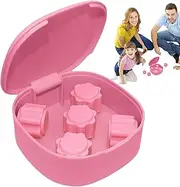 Stone Game Pieces - Korean Folk Game Stone Pebbles Set,Travel Weighted Catching 5 Stones Set with Pocket-Size Case for Parties