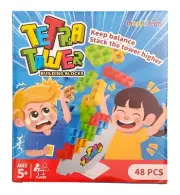 TETRA TOWER - BALANCING BLOCKS ~ Inno2Eleph Balancing Game 48-PCS AGES 5yrs+
