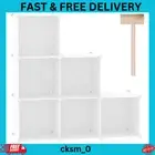 Cube Storage Organizer 6-Cube Shelves Units Closet Cabinet DIY Plastic Modular