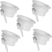 Floor Drain Silicone Sleeve Odor Floor Drain Core 10pcs Pp Material Backflow for Family Use