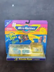Micro Machines Secret Scenes Inside Private Eyes Collection #8 Toy Car Set D7