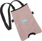 MHKGIOA Catheter Urine Bag Leg Support Holder - Urinary Bag Storage Bag - Ostomy Bag Catheter Holder for Home,Wheelchair & Bed(2000ml)