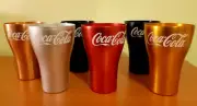 Coca Cola McDonald’s 2020 Aluminium Drinking Cup SET OF 6 New Ltd Ed - Read