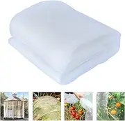 Garden Netting Fine Mesh, Ultra Fine Insect Protection Net,Vegetable Plant Protective Mesh Net,Greenhouse Plant Barrier Fruit Flower Crops Mesh Cloth for Protect Garden Plants (6x2.5m)