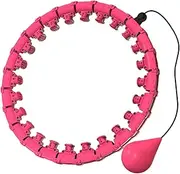 Weighted Hoopm Fitness Hoop Convenientm Quiet Anti Slip, Weighted Fit Hoop for Workout, Exercise