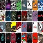 手機殼 IPHONE 7PLUS/8PLUS 軟黑色矽膠 AIR JORDAN