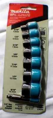 Makita ~ 1/4-Inch Drive Socket Set w/holder case
