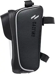 GANAZONO 1pc Bike Bag with Transparent Versatile Storage for Mobile Phones and Essentials Easy Installation Bike Beam