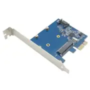 PCI-Express PCIe to mSATA SSD+SATAIII Combo Extender PCI-E to SATA3.0 Card