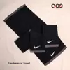 Nike 毛巾 Fundamental 黑 小Logo 純棉 親膚 柔軟 吸水 運動【ACS】NET1701-0MD