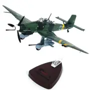 16.2cm Alloy 1/72 German Stuka JU-87G2 Attack Plane Finished Model Souvenir