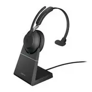 Jabra Evolve2 65 MS Mono USB-C Bluetooth Headset (inc Charging Stand)
